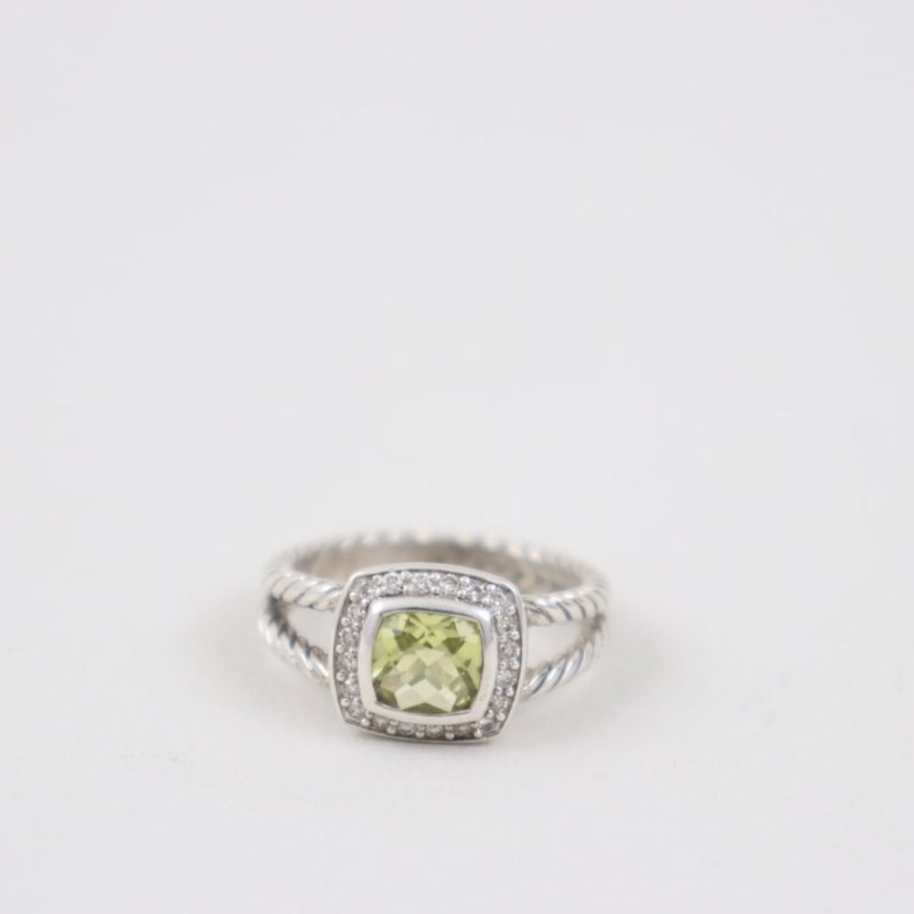 David Yurman Petite Albion Lemon Citrine & Diamond